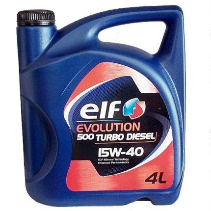 Elf Evolution 500 Turbo Diesel 15W40 4L