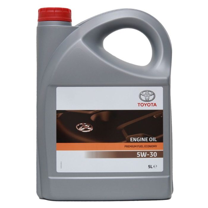 Toyota Premium Fuel Economy 5W30 5L