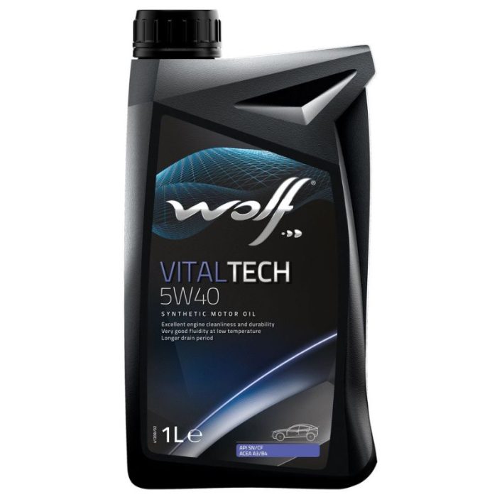 WOLF VITALTECH 5W40 1L